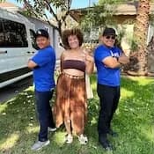 2 Lugg movers with another happy customer