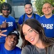 4 Lyndon Luggers and customer