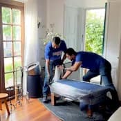 Lugg crew protecting furniture