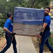 Lugg movers carry dresser