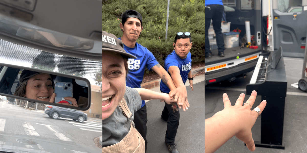 Angela Giarratana's first move with Lugg | Angela Giarratana with Luggers | Piano moving