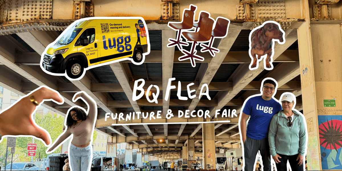 Lugg at BQ Flea: Making Big Vintage Finds Easy to Move in NYC