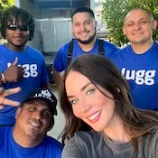 4 Lyndon Luggers and customer