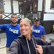 Happy Lugg customer with 2 movers