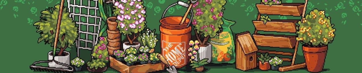 The Home Depot banner graphic