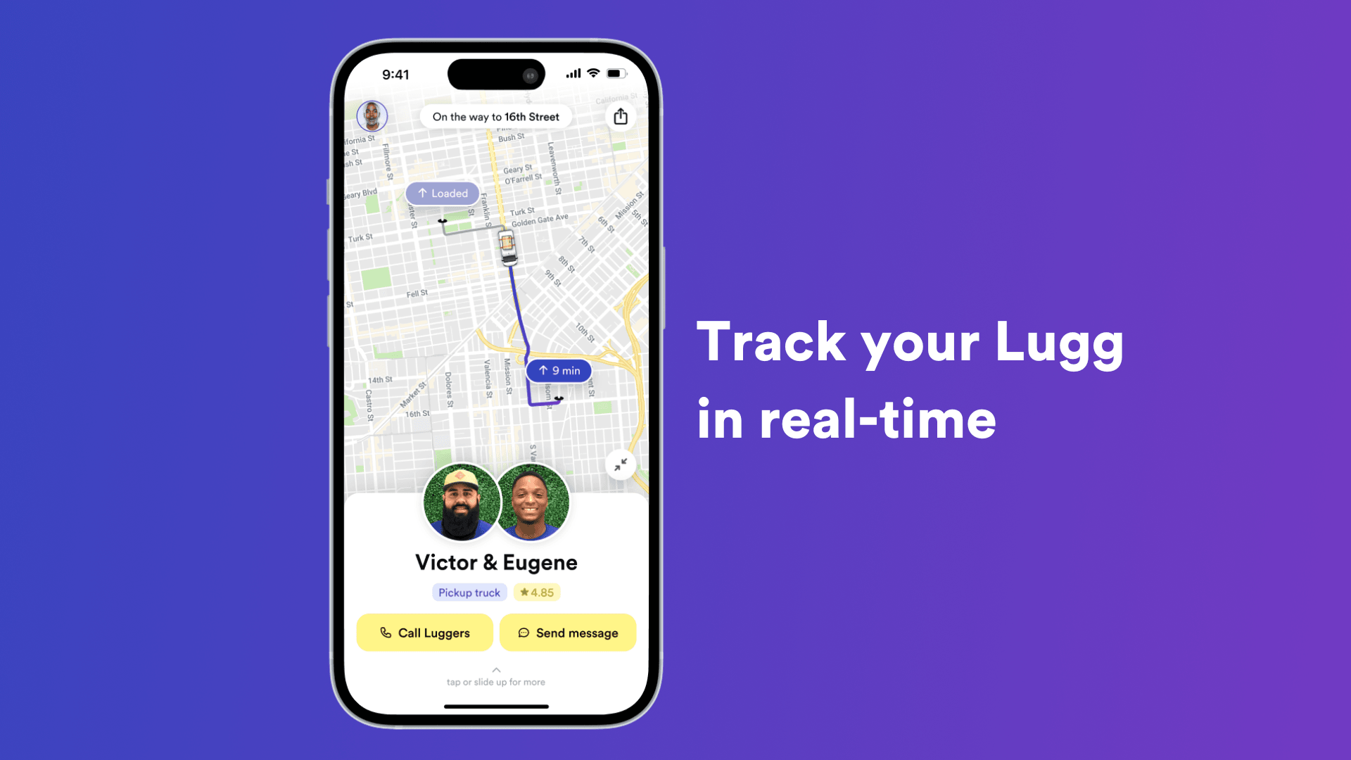 How to easily track your movers in real-time on the Lugg app and lugg.com | Lugg On-Demand Mov